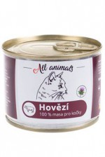 All Animals CAT hovězí mleté 200g