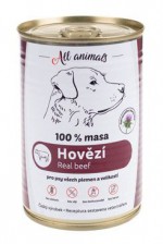 All Animals DOG hovězí mleté 400g