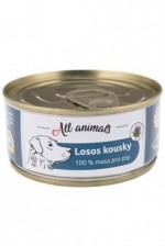 All Animals DOG losos kousky 90g