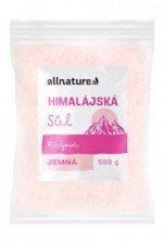 Allnature Himalájská sůl růžová jemná 500g