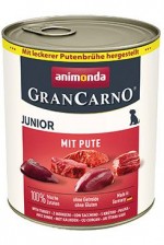 Animonda GRANCARNO konz. JUNIOR hov/krůt srdce 800g