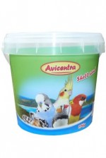 Avicentra písek pro ptáky s mušlemi - 1,5kg kyblík