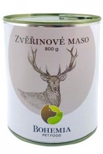 BOHEMIA Zvěřinové maso ve vlastní šťávě 800g