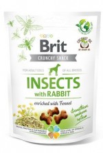 Brit Care Dog Crunchy Crack. Insec. Rabbit Fennel 200g