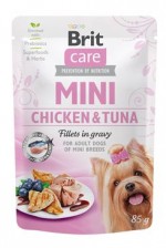 Brit Care Dog Mini Chicken&Tuna fillets in gravy 85g