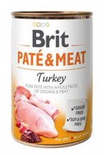 Brit Dog konz Paté & Meat Turkey 400g