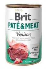 Brit Dog konz Paté & Meat Venison 400g