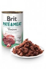 Brit Dog konz Paté & Meat Venison 800g