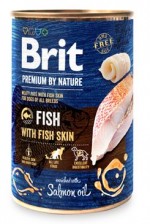 Brit Premium Dog by Nature  konz Fish & Fish Skin 400g