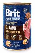 Brit Premium Dog by Nature  konz Lamb & Buckwheat 400g