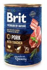 Brit Premium Dog by Nature  konz Pork & Trachea 400g