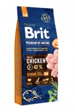 Brit Premium Dog by Nature Senior S+M 15kg