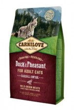 Carnilove Cat Duck&Pheasant Adult Hairball Contr 400g