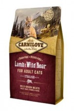 Carnilove Cat Lamb & Wild Boar Adult Sterilised 400g