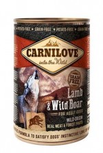 Carnilove Wild konz Meat Lamb & Wild Boar 400g