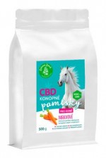 CBD pamlsky pro koně - mrkev 500g