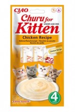 Churu Cat Kitten Chicken Recipe 4x14g