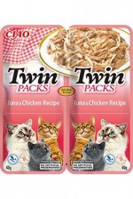 Churu Cat Twin Packs Tuna&Chicken in Broth 80g