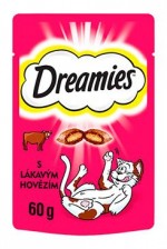 Dreamies kočka pochoutka s hovězím 60g