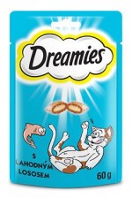 Dreamies kočka pochoutka s lososem 60g