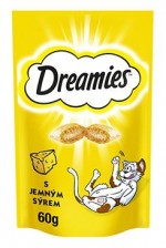 Dreamies kočka pochoutka sýrová 60g