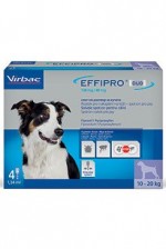 Effipro DUO Dog M (10-20kg) 134/40 mg, 4x1,34ml