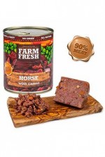 Farm Fresh Dog Horse with Carrot konzerva 800g