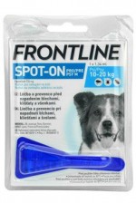 Frontline Spot-On Dog M sol 1x1,34ml MONO - modrý