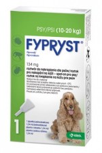 Fypryst Spot-on Dog M sol 1x1,34ml (10-20kg)