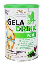 Geladrink fast černý rybíz 420g