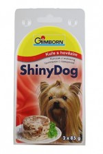 Gimborn  konz. ShinyDog kuře/hovězí 2x85g