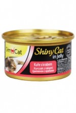 Gimpet kočka konz. ShinyCat kuře+krab 70g