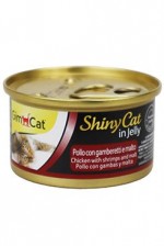 Gimpet kočka konz. ShinyCat kuře+kreveta+maltoza 70g