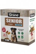 GRAND Dry Senior tuňák 2,5kg