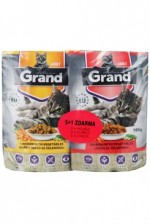 GRAND kaps. deluxe kočka 100% mas. Mtp.folie 5+1 á100g