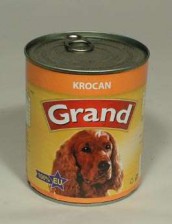 GRAND konz. pes krocaní 850g