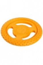 Hračka pes FRISBEE MINI plov. z TPR pěny, oranžová KW