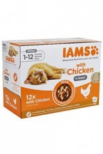 Iams Cat Kotě - v omáčce multipack 12x85g