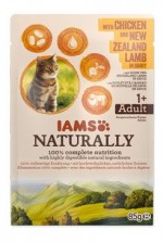 Iams Cat kuře & jehněčí v omáčce kapsa 85g