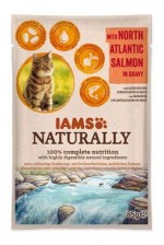 Iams Cat losos v omáčce kapsa 85g