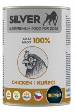 IRONpet Silver Dog Chicken konzerva 400g