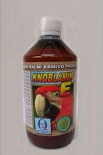 Knoblamin E pro exoty česnekový olej 500ml