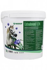 Mikrop Horse Len extrudovaný pro koně kyblík 2kg