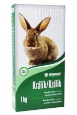 Mikros Králík plv 1kg  krabička