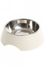 Miska melamin Frosted Ripple Bowl 350ml bílá BUSTER