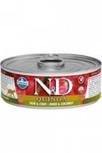 N&D CAT QUINOA Duck & Coconut 80g