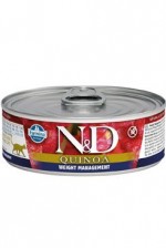 N&D CAT QUINOA Weight Management Lamb & Brocolli 80g