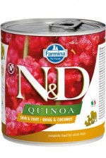 N&D DOG QUINOA Quail & Coconut 285g