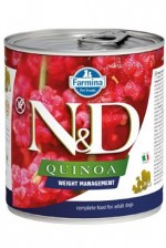 N&D DOG QUINOA Weight Mnmgmt Lamb & Brocolli 285g