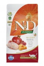 N&D GF Pumpkin CAT NEUTERED Quail & Pomegranate 300g